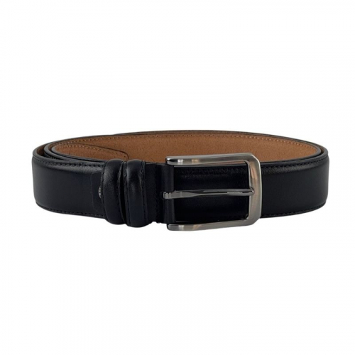 Ремень мужской кожаный Bond Non 11000 125 см черный