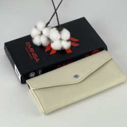 Кошелек женский кожаный Eminsa 2184 37-9 молочный