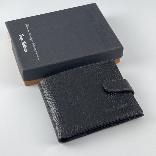 Кошелек мужской кожаный Tony Bellucci T141-886 темно-коричневый