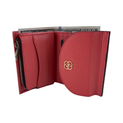 Гаманець жіночий шкіряний Tony Bellucci 869-204 помаранчевий