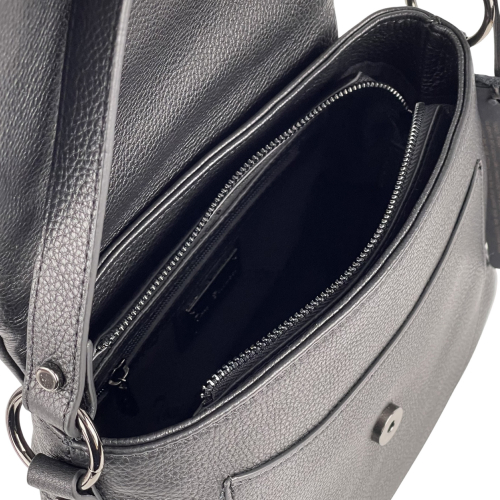 Сумка жіноча шкіряна Tony Bellucci 0663-281 чорна