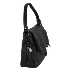 Сумка женская кожаная Tony Bellucci 0663-281 черная