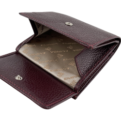 Гаманець жіночий шкіряний Eminsa 2068 18-6 бордовий