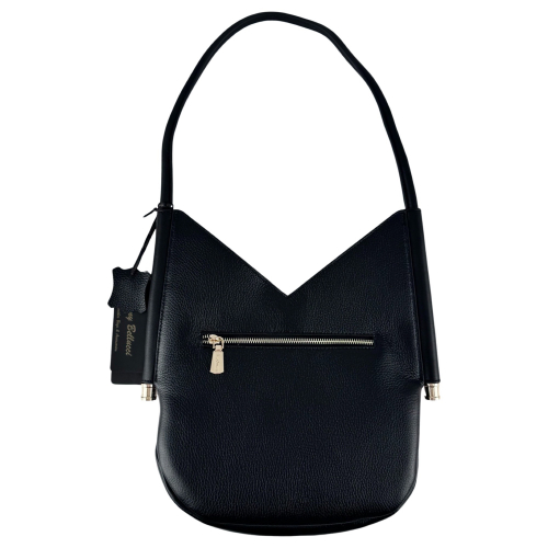 Сумка жіноча шкіряна Tony Bellucci 0870-281 чорна