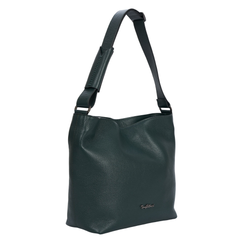 Сумка жіноча шкіряна Tony Bellucci 0721-1005 темно-зелена