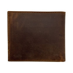 Гаманець чоловічий шкіряний Karya 0458-32 коричневий (шкіра Crazy Horse)