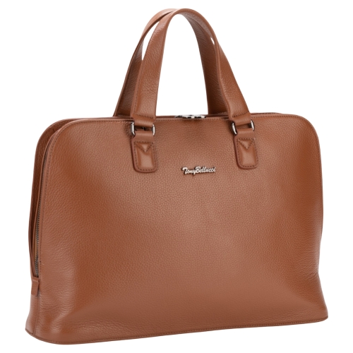 Сумка-портфель жіночий шкіряний Tony Bellucci 0485-285 світло-коричневий