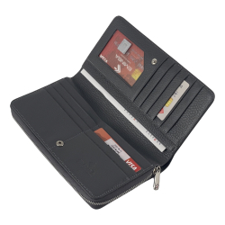 Кошелек женский кожаный Eminsa 2151 18-11 серый