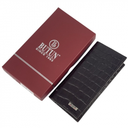 Портмоне чоловіче шкіряне Butun 129-002 004 темно-коричневе