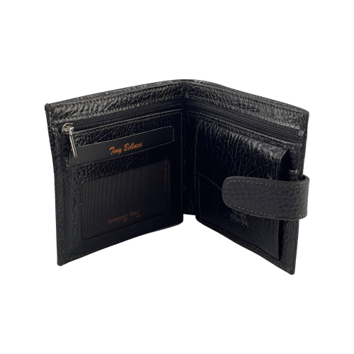 Кошелек мужской кожаный Tony Bellucci T141-893 черный