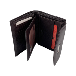 Кошелек женский кожаный Eminsa 2015 18-3 темно-коричневый