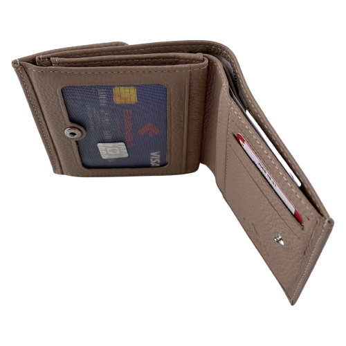 Кошелек женский кожаный Eminsa 2068 18-31 светло-розовый