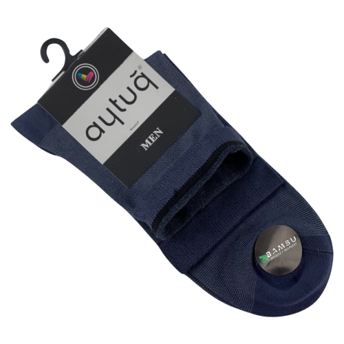 Шкарпетки чоловічі Aytug Bambu 14116 сині Size 41-45