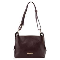 Сумка женская кожаная Tony Bellucci 0653-1905 бордовая