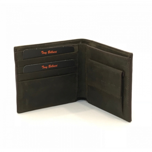 Гаманець чоловічий шкіряний Tony Bellucci T872-05 коричневий