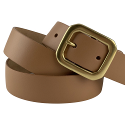 Ремінь жіночий шкіряний Кремінь 05.35.00.27 130 см карамель