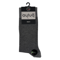 Шкарпетки чоловічі Aytug Bambu 24037 сірі Size 41-45