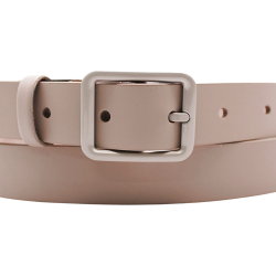 Ремень женский кожаный Кремень 05.30.00.168 бежевый 105 см