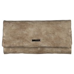 Гаманець жіночий шкіряний лакований Karya 1159-591 екрю