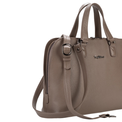 Сумка-портфель жіночий шкіряний Tony Bellucci 0485-213 світло-коричневий