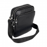 Сумка чоловіча шкіряна Eminsa 6147 37-1 чорна