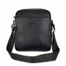 Сумка чоловіча шкіряна Eminsa 6147 37-1 чорна
