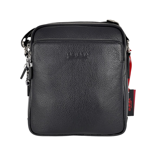 Сумка чоловіча шкіряна Eminsa 6147 37-1 чорна