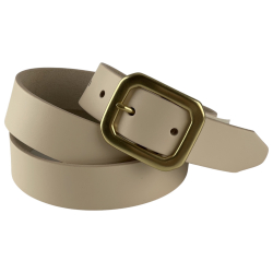 Ремінь жіночий шкіряний Кремінь 05.35.00.28 125 см молочний