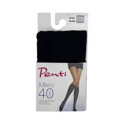 Гольфи жіночі Penti Mikro 40 DEN 500 чорні Size SDT