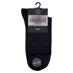 Шкарпетки чоловічі Aytug Bambu 14116 чорні Size 41-45
