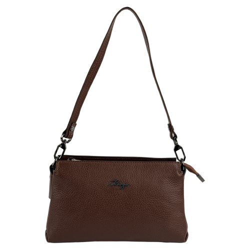 Сумка женская кожаная Karya 5072-38 коричневая