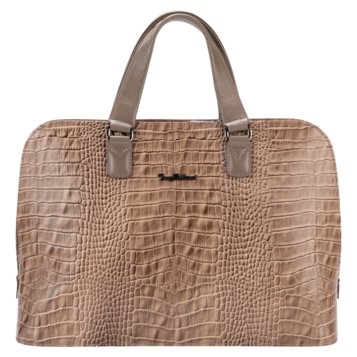 Сумка-портфель жіночий шкіряний Tony Bellucci 0485-354 світло-коричневий