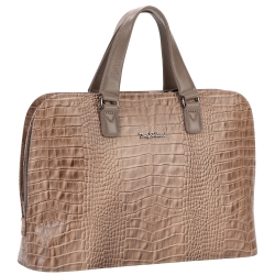 Сумка-портфель жіночий шкіряний Tony Bellucci 0485-354 світло-коричневий