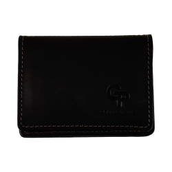 Обложка для документов кожаная Grande Pelle 221120 темно-коричневая (айди карта, права)