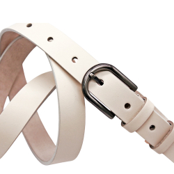Ремень женский кожаный Кремень 05.25.00.47 120 см молочный