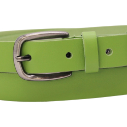 Ремінь жіночий шкіряний Кремінь 05.25.00.64 салатовий 120 см