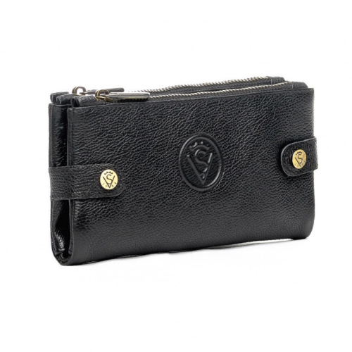 Портмоне чоловіче шкіряне Vittorio Safino K 42 чорне