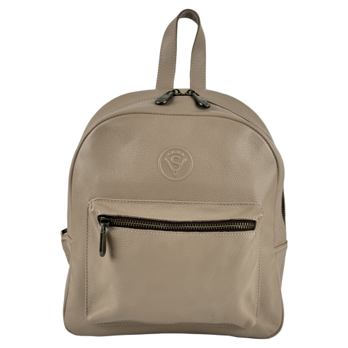 Рюкзак женский кожаный Vittorio Safino VS 183Б бежевый