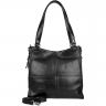 Сумка женская кожаная Karya 2352-612 черная