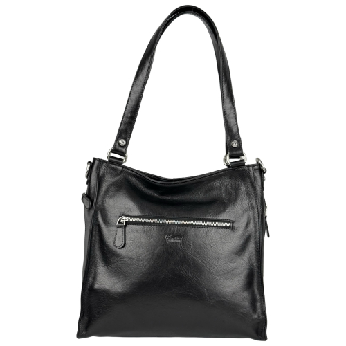 Сумка женская кожаная Karya 2352-612 черная