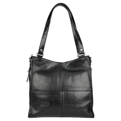 Сумка жіноча шкіряна Karya 2352-612 чорна
