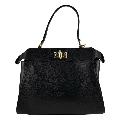 Сумка жіноча шкіряна Karya 2571-45 чорна