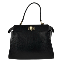 Сумка жіноча шкіряна Karya 2571-45 чорна