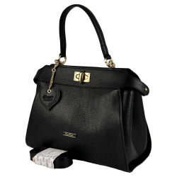 Сумка жіноча шкіряна Karya 2571-45 чорна