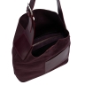 Сумка-шоппер жіноча замшева Enzo Nori EN1079-1107-6 сливова