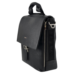 Сумка чоловіча шкіряна Butun 3025-004 001 чорна