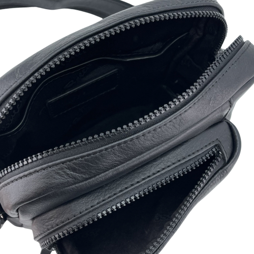 Сумка чоловіча шкіряна Tony Bellucci T5238-1 чорна