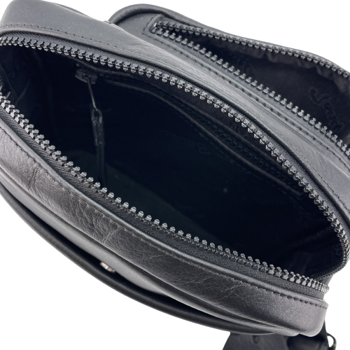 Сумка чоловіча шкіряна Tony Bellucci T5238-1 чорна