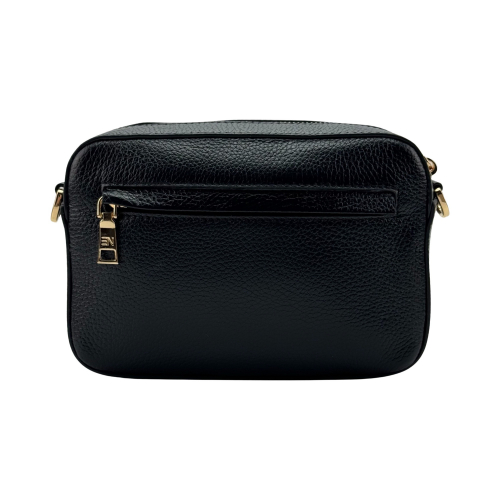 Сумка кросс-боди женская кожаная Enzo Nori EN1008-101 черная