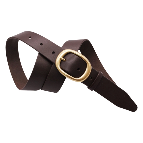 Ремінь жіночий шкіряний Кремінь 05.35.00.41 коричневий 130 см 